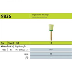 Show details for Polisher Bur 9826  Kit 2 pcs Picture of Polisher Bur 9826  Kit 2 pcs