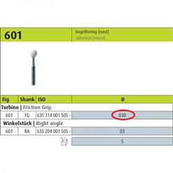 Show details for Abrasive Bur 601 ARK Picture of Abrasive Bur 601 ARK